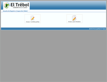 Tablet Screenshot of drei.eltrebol.gov.ar